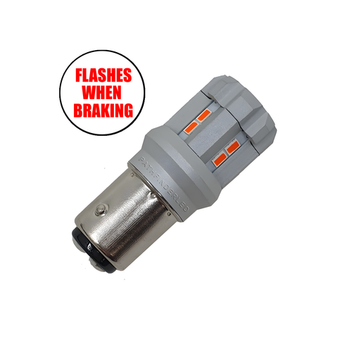 Pathfinder Ultra Flash LED Bulb - EA Flashes 4x When Braking
