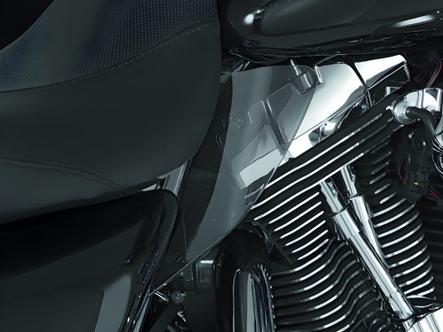 Kuryakyn Heat Deflectors — 1997-2007 Harley-Davidson Touring