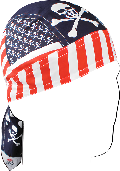 Zan Flydanna - Patriotic Skull