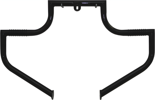 Lindby Linbar Engine Guard - HD Linbar FL Softail 00-UP Black — Harley-Davidson Softail Fat Boy, Softail Heritage Classic, Softail Deluxe (2000-2018)