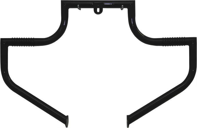 Lindby Linbar Engine Guard - HD Linbar FL Softail 00-UP Black — Harley-Davidson Softail Fat Boy, Softail Heritage Classic, Softail Deluxe (2000-2018)