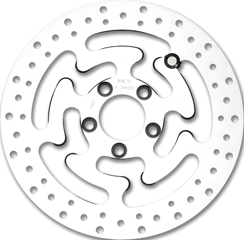 Harddrive Touring Brake Rotors - Steel - 11.8 Polished
