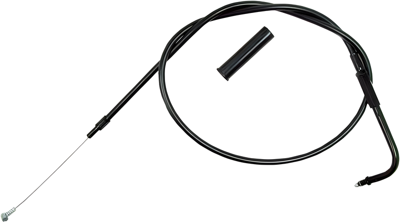 Motion Pro Blackout Throttle Cable — Harley-Davidson Softail Heritage Classic, Softail Fat Boy, Softail Deluxe (2008-2016)