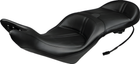 Mustang Motorcycle 1 Piece Touring with Driver Backrest Original — 2008-2017 Harley-Davidson Touring