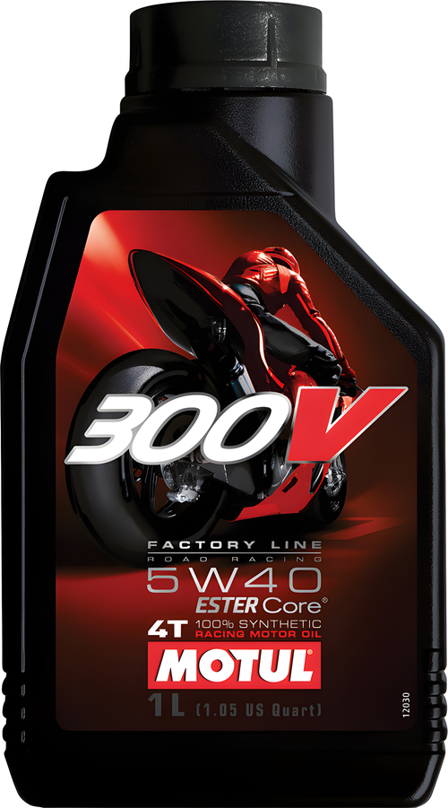 Motul 300V Road 4T Oil - Competition Synthetic OIL 4t 5w40 1l