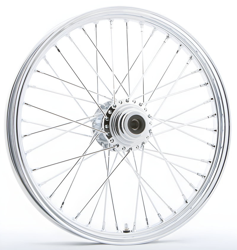 Harddrive Front 40 Spoke Wheel Single Disc 21