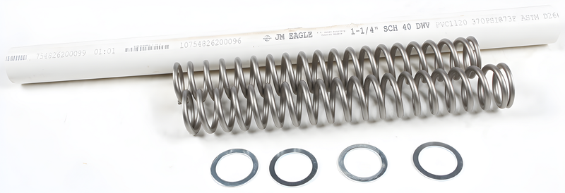 Race Tech High Performance Fork Springs - Spring 1.10kg Harley — Harley-Davidson Road King, Electra Glide Ultra Limited, Street Glide (2014-2022)