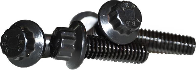 Lyndall Brakes 12 Point Front Rotor bolts - Black 5/16-18x1