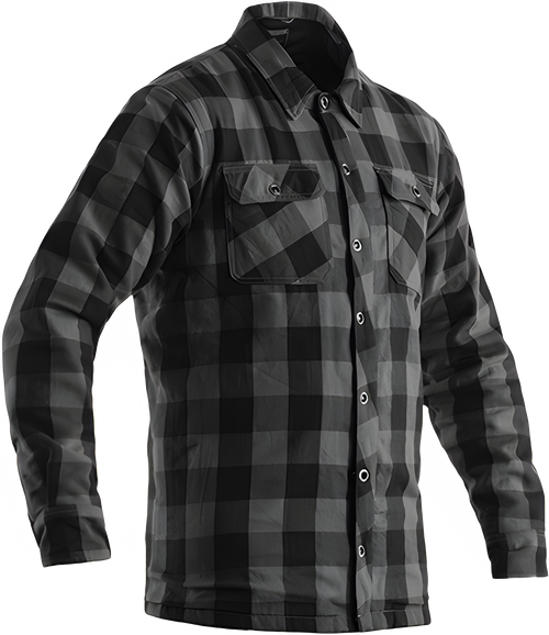 RST Kevlar Lumberjack CE Shirts - Shirt Grey Check Textile XS