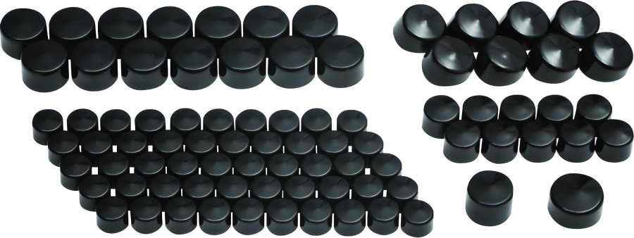 Kuryakyn Kool Kaps Bolt Head Covers - 10-Pack - P/N 2452 - Harley-Davidson