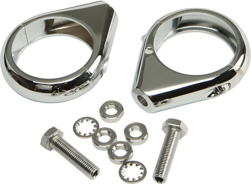 Harddrive Turn Signal Clamp - 49mm PR Chrome