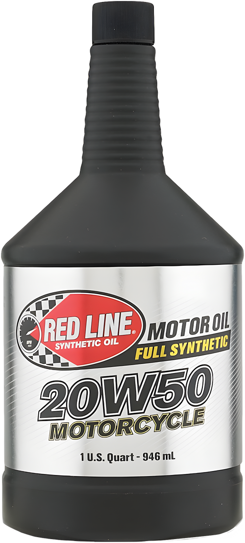 Red Line 4T Motor Oil - 20w50 4t 1 QT (12/Case Sold Ea) — Harley-Davidson (1984-2006)