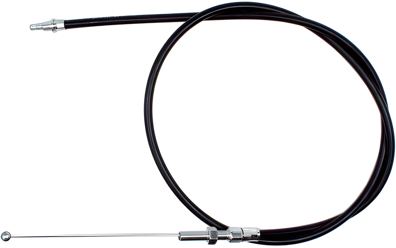 Motion Pro Black Vinyl Clutch Cable - LW Cable — Harley-Davidson Wide Glide, Electra Glide, Super Glide (1980-1986)
