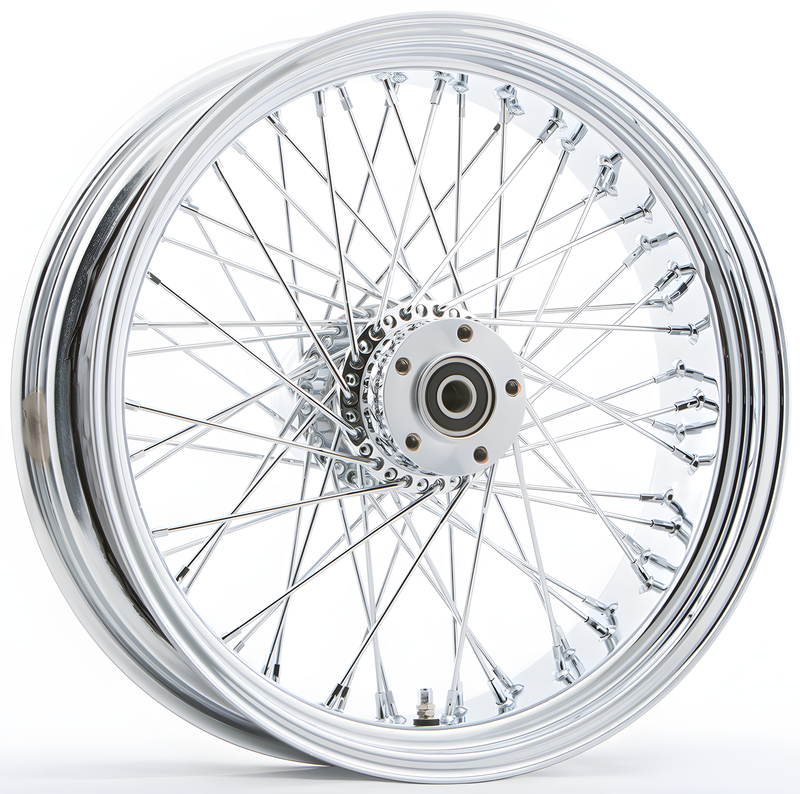 Harddrive Factory Authorized Harley-Davidson Tire - 60-SPK Chrome 18x4.25 BT/XL… — Harley-Davidson (1955-2026)