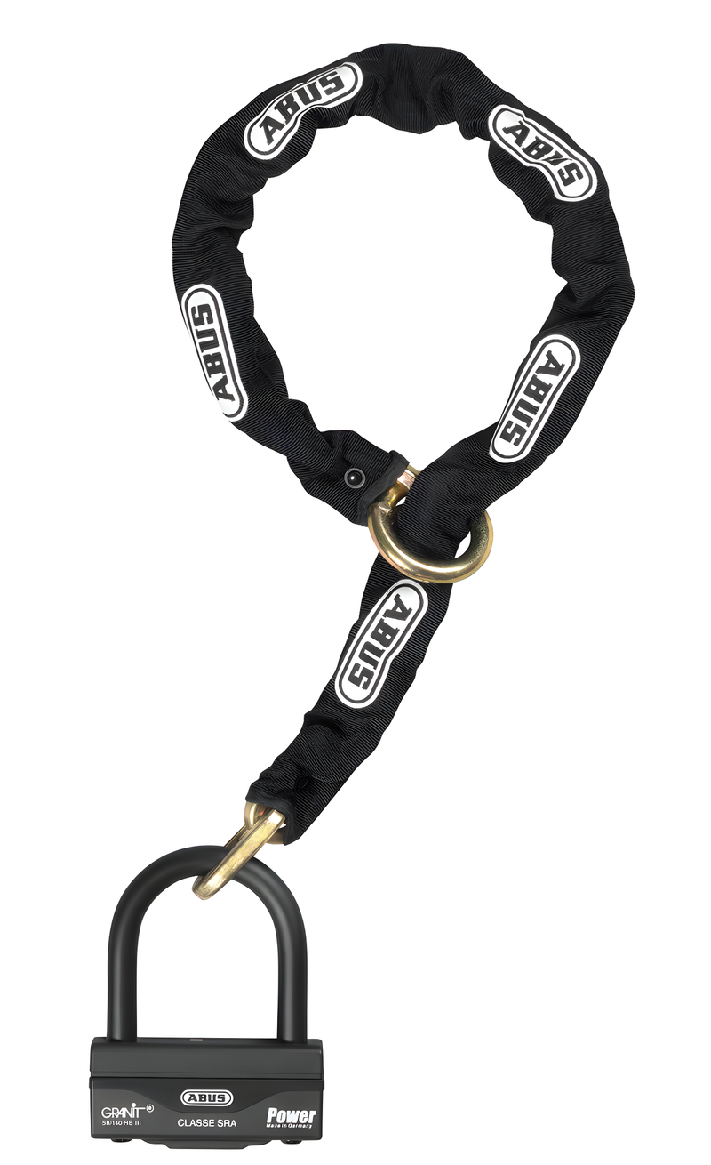 ABUS Granit Power 58 Plus Adaptor Chain - 12ks Lock & Chain Black