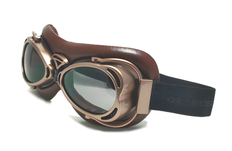 Bobster Flight Goggles - Goggle Antique Brown Smoke Lens