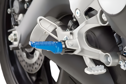 PUIG Hi-Tech Footpegs - Racing Blue