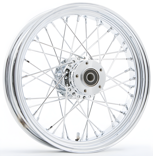 Harddrive Factory Authorized Harley-Davidson Tire - 40-SPK Chrome 18x3.5 BT/XL-… — Harley-Davidson (1955-2026)