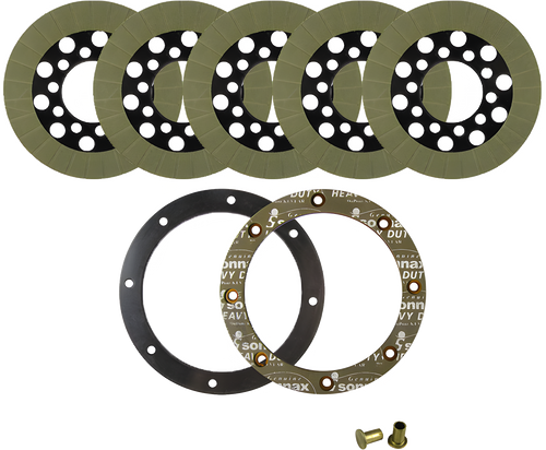 ALTO K2 Kevlar Clutch Pack - Packs Friction Kevlar BIG Twin 1967-1983 W/Backing… — Harley-Davidson Electra Glide (1970-1983)