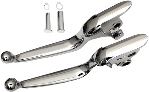 Harddrive Custom Levers - 2018-2024 — Harley-Davidson Softail Fat Boy 114, Softail Heritage Classic 114, Softail Sport Glide (2018-2021)