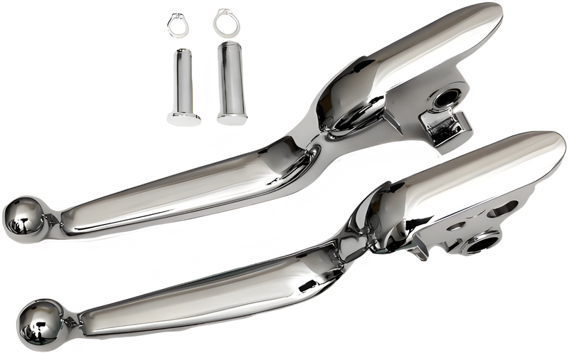 Harddrive Custom Levers - 2018-2024 — Harley-Davidson Softail Fat Boy 114, Softail Heritage Classic 114, Softail Sport Glide (2018-2021)