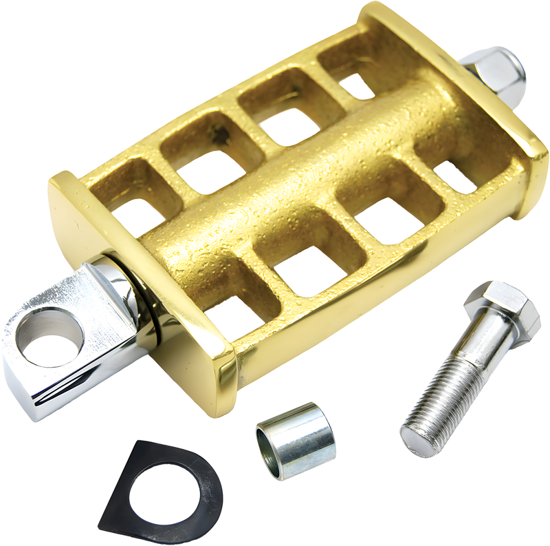 Harddrive Kicker Pedal - Brass