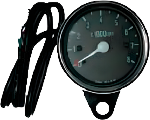 Harddrive Mini Electronic Tachometer - 8000 RPM Tachometer Black Face