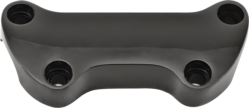 Harddrive Handlebar Clamp - Smooth W/O Skirt Black
