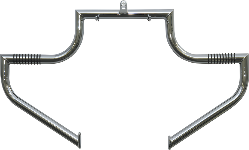 Lindby Linbar Engine Guard - HD Linbar FLH Touring 97-UP Chrome — Harley-Davidson Road King, Road King Classic, Street Glide (1997-2019)