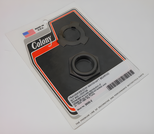 Colony Machine Transmission Main Shaft Lock Nut - BIG Twin 2036-1985