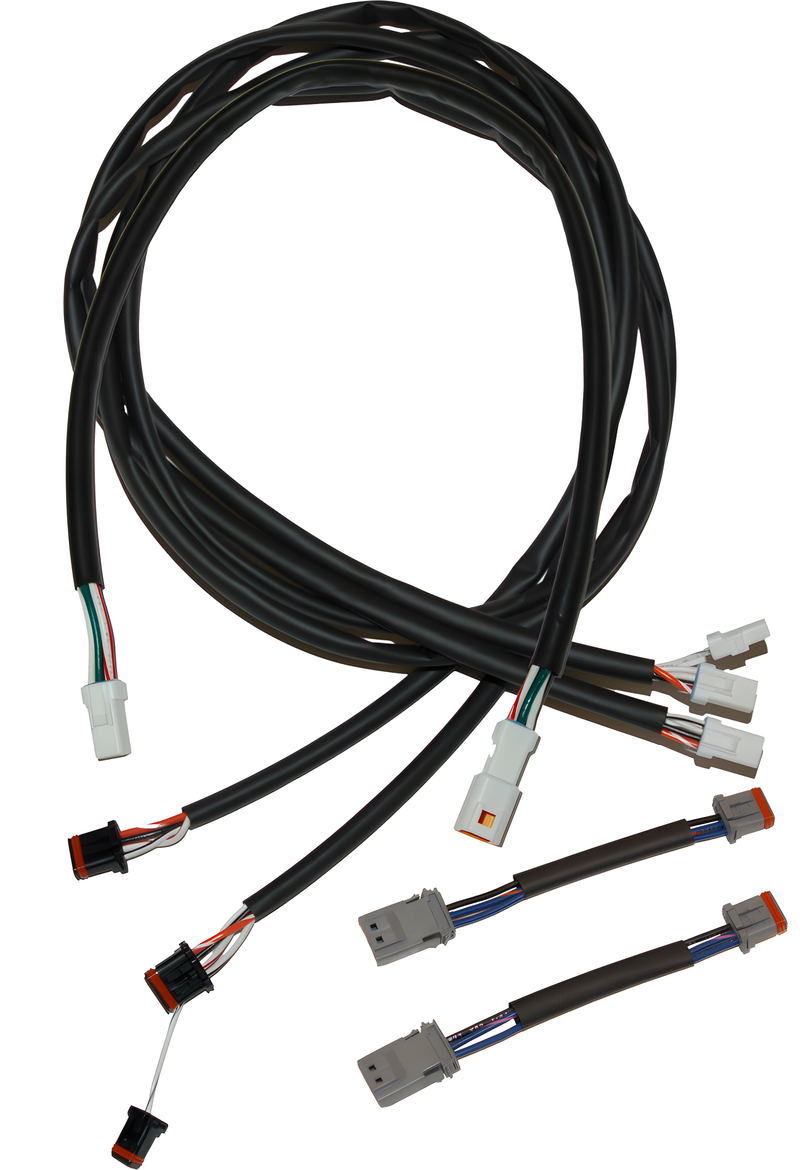 NAMZ Custom Cycle Handlebar Wiring Harness/Ext Kit - Harness/Extension KIT — Harley-Davidson (1996-2006)