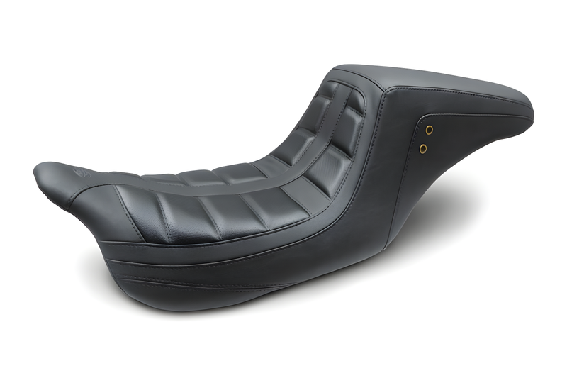 Mustang Motorcycle One-Piece 2 Up Seat — 2008-2021 Harley-Davidson