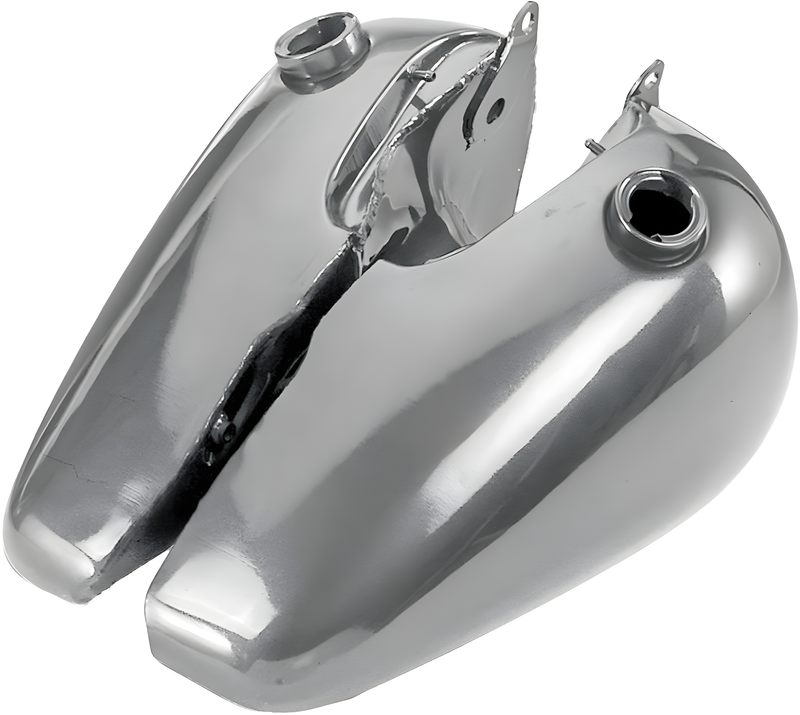 Harddrive Fat Bob Tank - 3.5 GAL CAM-Lock Type — Harley-Davidson Electra Glide (1955-1984)