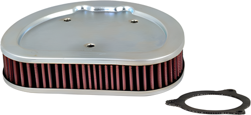 K&N High Flow Air Filter - HD-1508 Replacement — Harley-Davidson Road King, Road King Classic, Electra Glide Classic (2008-2013)