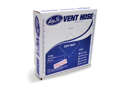 Motion Pro Clear Standard Vinyl Fuel Vent Line - 3/16