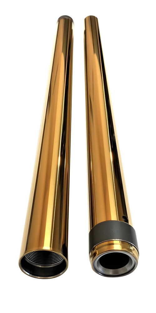 Pro One Fork Tubes - Gold Fork Tubes 41mm 20 1/4