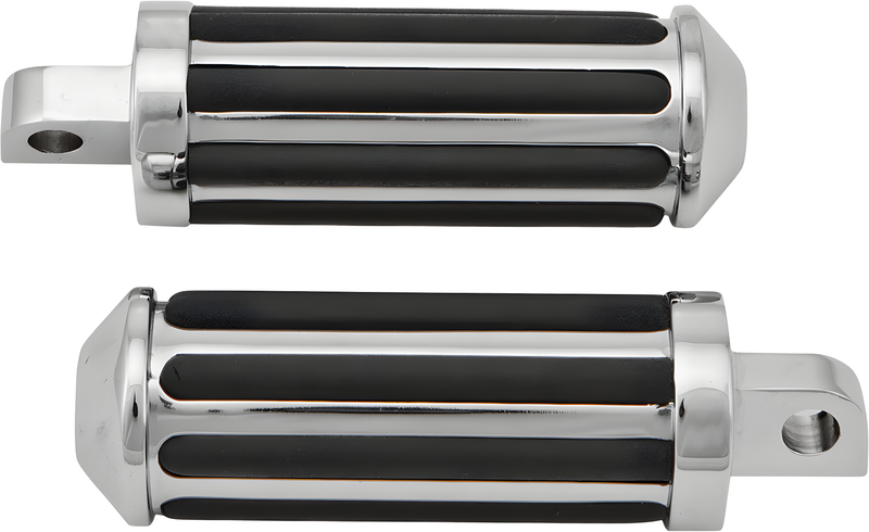Harddrive Custom Rail Footpegs - Male MNT Rider — Harley-Davidson Sportster 883, Sportster 1200 Custom, Super Low (1991-2019)