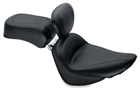Mustang Motorcycle Solo with Driver Backrest Original — 2000-2015 Harley-Davidson Touring