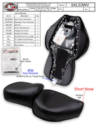 Mustang Motorcycle 1 Piece Original — 1996-2003 Harley-Davidson Touring