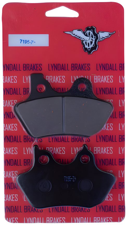 Lyndall Brakes Profiled Brake Pad - Z+ FR/RR Except 200 MM Tire