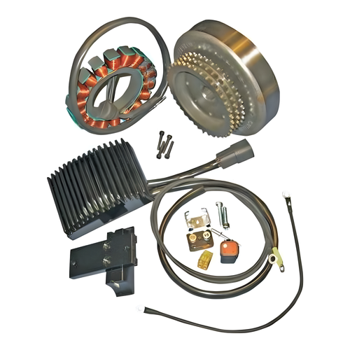 Cycle Electric Alternator Kit - Dyna 1999-2003 3 Phase 38 AMP — Harley-Davidson Dyna Super Glide, Dyna Low Rider, Dyna Wide Glide (1999-2003)