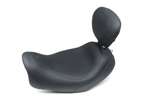Mustang Motorcycle Solo with Driver Backrest Original — 2014-2017 Harley-Davidson