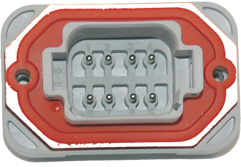 NAMZ Custom Cycle Deutsch DT Series Header - 8-PIN Header