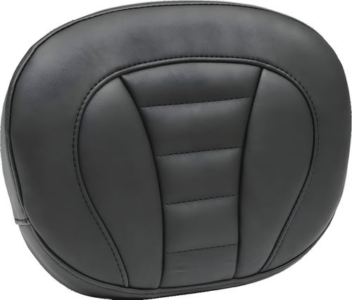 Mustang Motorcycle Black Pearls Passenger Backrest - Harley Summit Super Touring