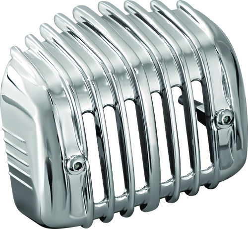 Kuryakyn Regulator Covers B — 2001-2017 Harley-Davidson Softail Chrome