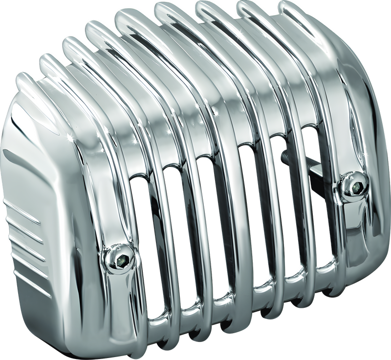 Kuryakyn Regulator Covers B — 2001-2017 Harley-Davidson Softail Chrome
