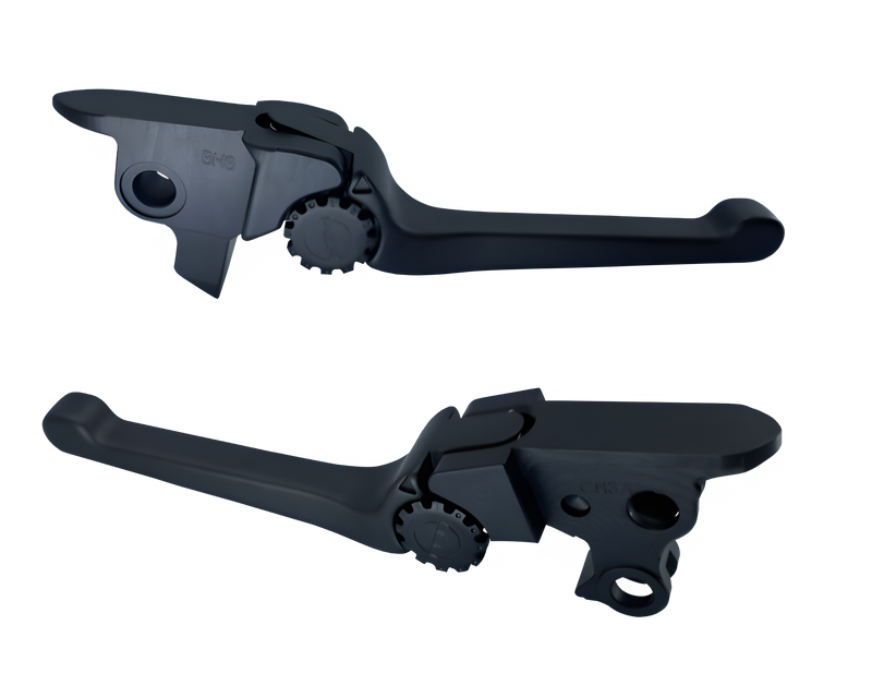 PSR Anthem Lever Set - Black FLT 2021-2024 Cable — Harley-Davidson Road King Special, Electra Glide Ultra Limited, Street Glide (2021-2023)