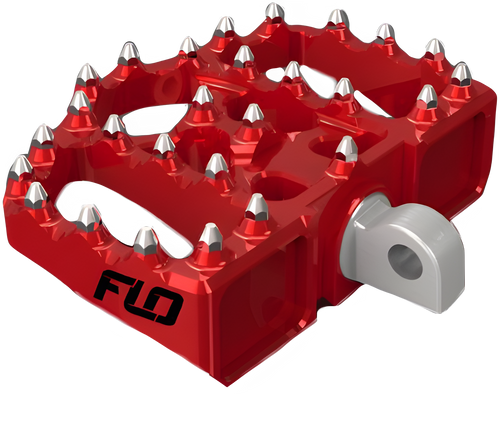 Flo Motorsports Mini Moto Boards - HD RED — Harley-Davidson Electra Glide, Electra Glide Classic, Softail Heritage Classic (1955-2016)