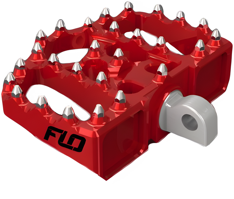 Flo Motorsports Mini Moto Boards - HD RED — Harley-Davidson Electra Glide, Electra Glide Classic, Softail Heritage Classic (1955-2016)