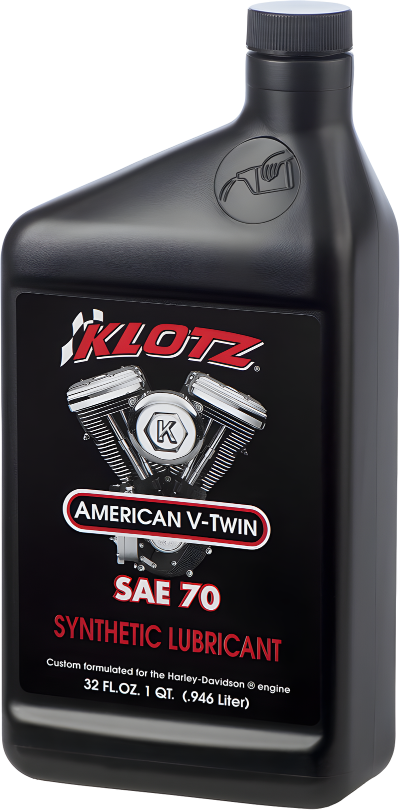 Klotz Synthetic Straight Weight Lubricant - 70w 1qt — Harley-Davidson Electra Glide, Super Glide, Low Rider (1955-1983)